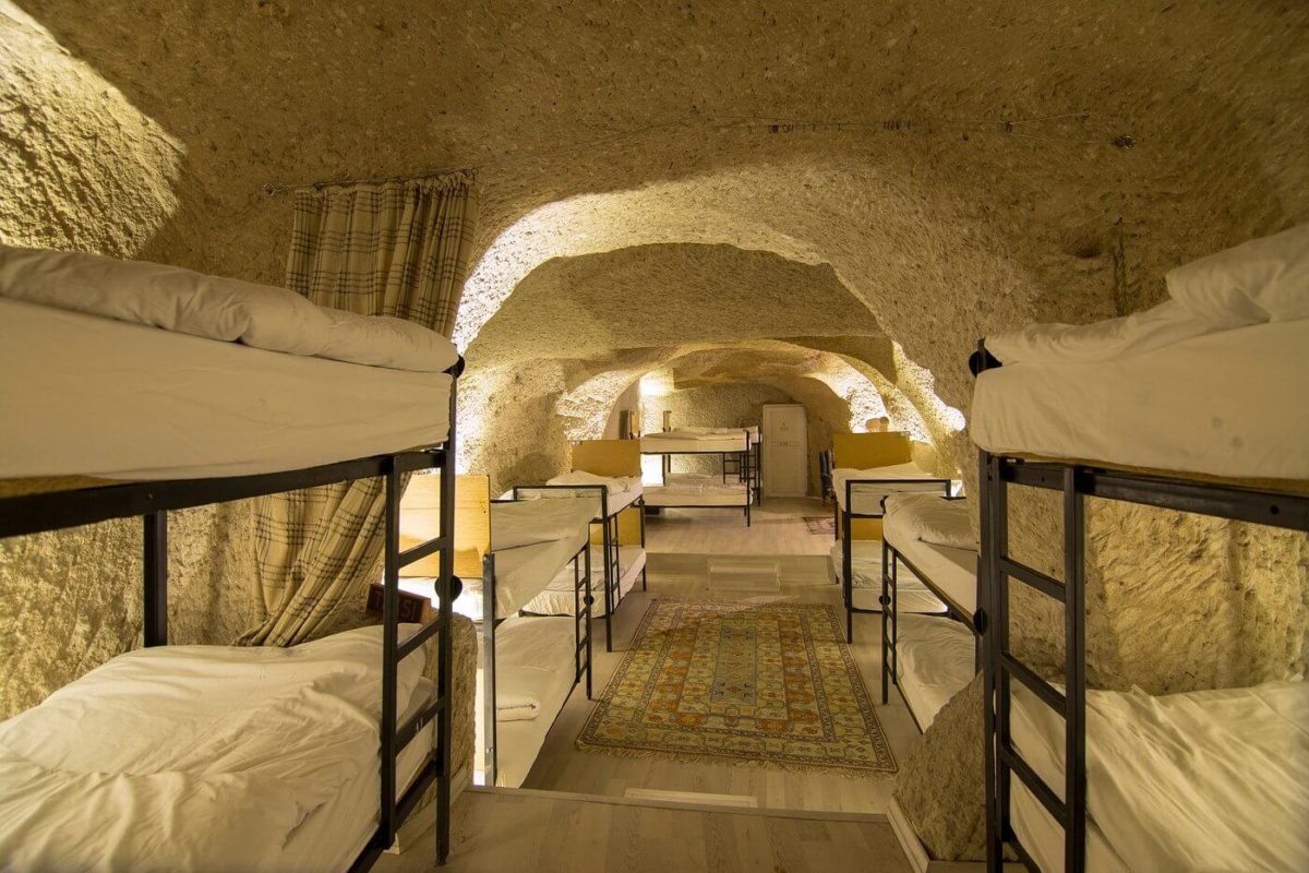 Dorm in Kamelya Cave Hostel