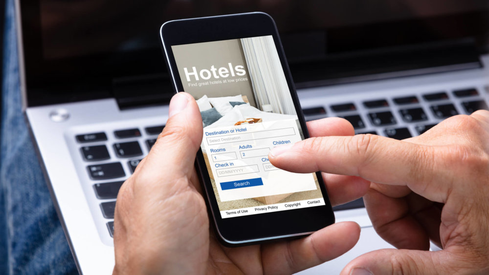 mobile hotel booking