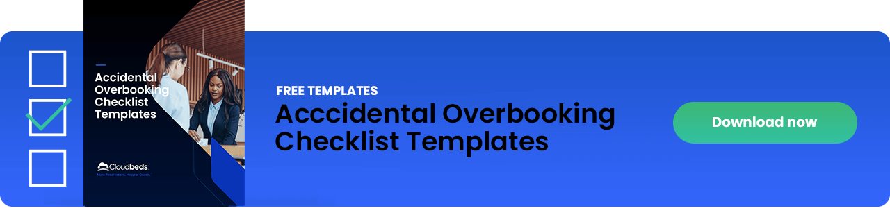 overbooking checklist