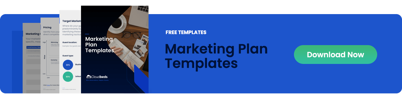 Hotel marketing plan templates