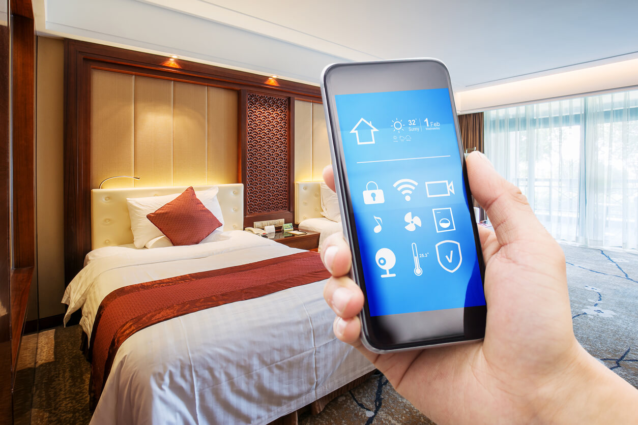hotel guest room automation