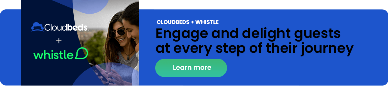 Cloudbeds - Whistle guest communication