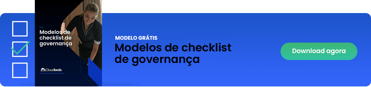 Checklist de governança hotel