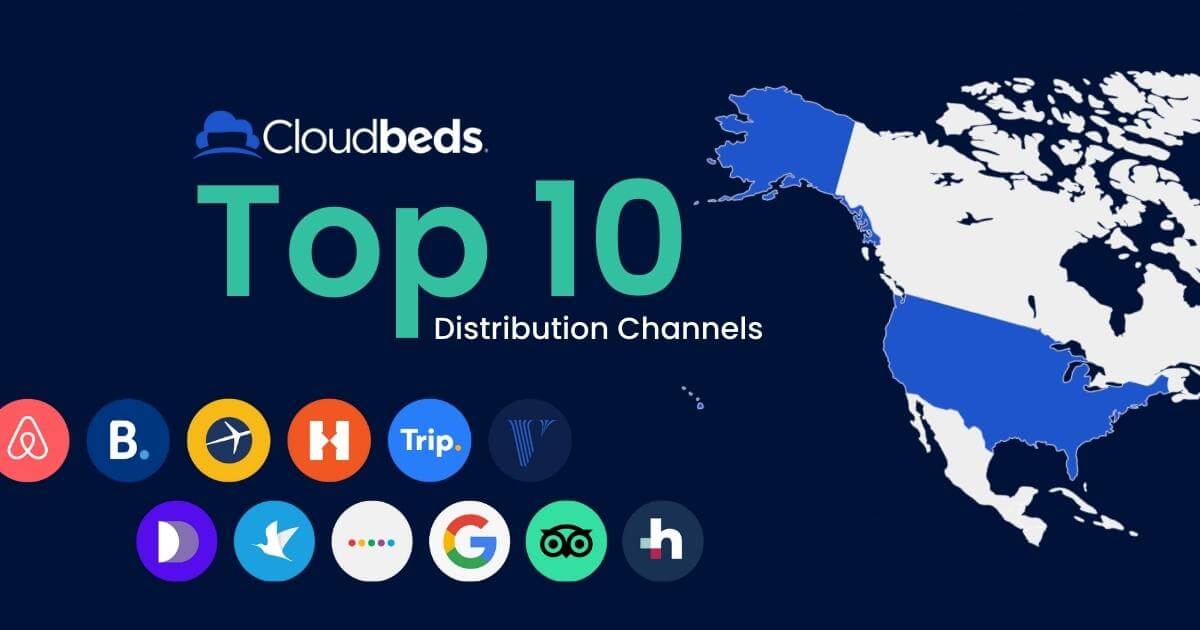 Cloudbeds Reveals Top 10 Distribution Channels in the U.S.