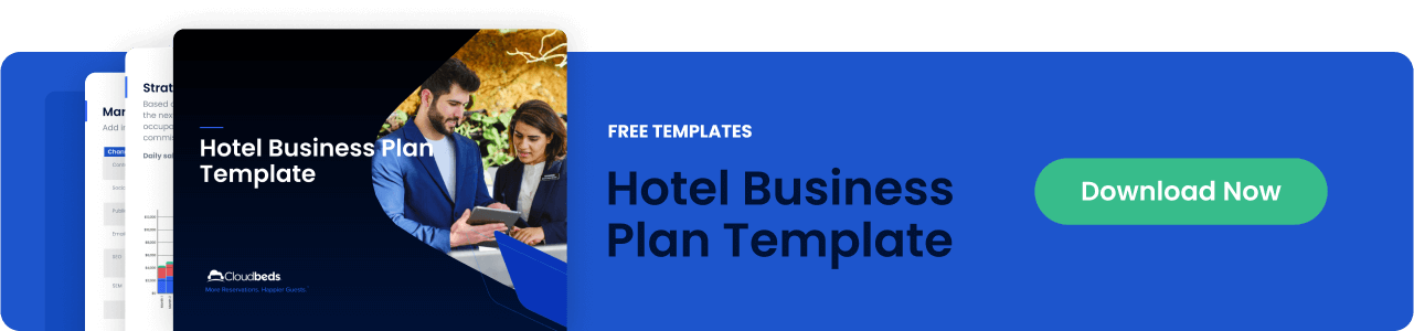 hotel management business plan